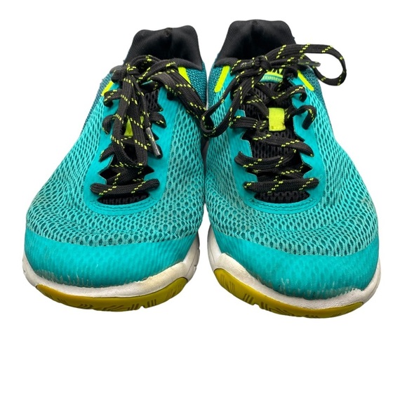 NIKE Flex‎ Experience RN5 teal and lime running shoes - Picture 6 of 11